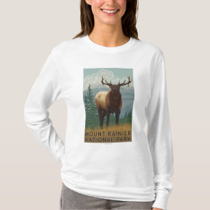 T-shirt Un parc national plus pluvieux, scène de