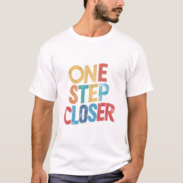 T-shirt un pas de plus (Devant)