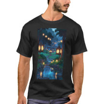 Un paysage rêvé inspiré par Ghibli