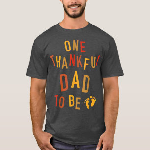T-shirt Un Père Remercié D'Être La Grossesse De Thanksgivi