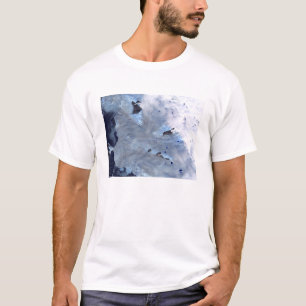 T-shirt Un petit champ de glaciers entoure la baie de Baff