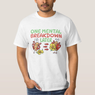 T-SHIRT UN PETIT DÉJEUNER MENTAL PLUS TARD