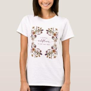 T-shirt Un Petit Fleur sauvage