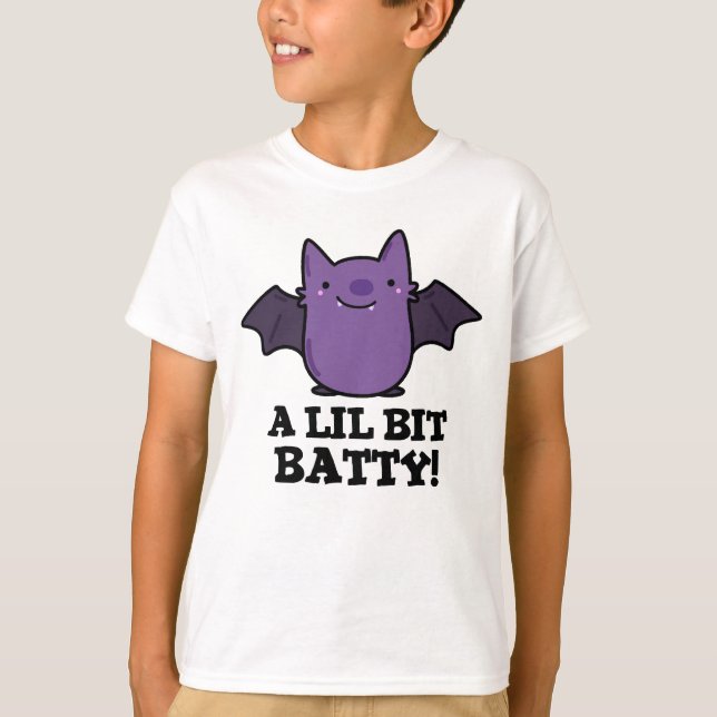 T-shirt Un Petit Gros Bébé Amusant Bat Pun (Devant)