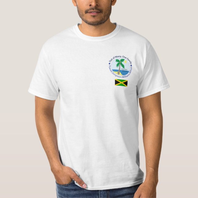 T-shirt Un petit logo de famille (Devant)