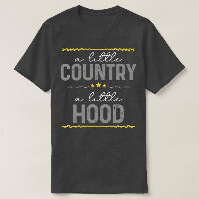 T-shirt Un Petit Pays Un Peu Ennuyeux (Design devant)
