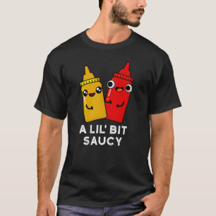 T-shirt Un petit peu souillé Sauce Pun Dark BG