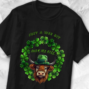 T-shirt Un petit peu sur la colline Green Bull et trèfles