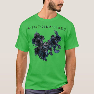 T-shirt Un peu comme les oiseaux Black classique