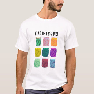 T-shirt Un peu une grande affaire de cornichons drôles et
