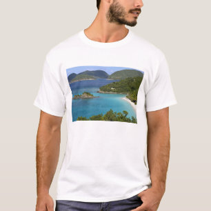 T-shirt Un pittoresque de Caneel Bay depuis une route à S