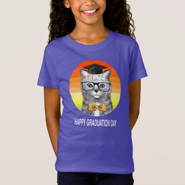 T-Shirt un plafond de graduation sur la graduation heureus (Devant)