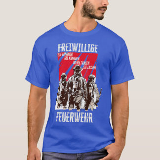 T-shirt Un pompier dit un cadeau à la brigade d'incendie v