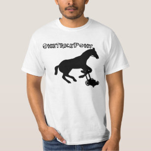 T-shirt Un poney de tour