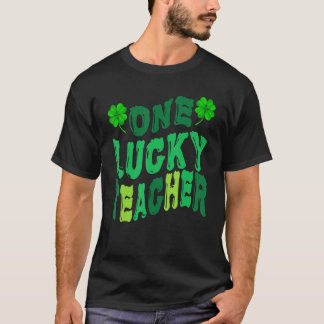 T-shirt Un Professeur Chanceux Enseignant École Professeur