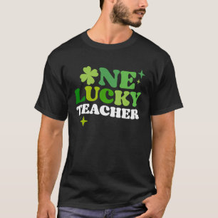 T-shirt Un Professeur chanceux Irlandais C St Patrick's Da