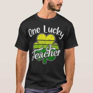 T-shirt Un Professeur Chanceux Irlandais Clochers Principa