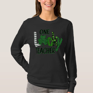 T-shirt Un Professeur Chanceux Saint Patrick Jour S