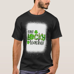 T-shirt Un Professeur Chanceux St Patrick S Day Kindergart