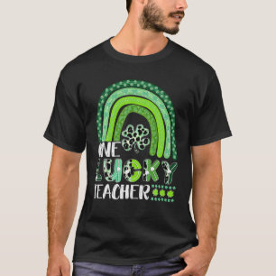 T-shirt Un Professeur Heureux Rainbow St Patrick’S Day App