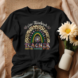 T-shirt Un professeur honoré Mois du patrimoine hispanique