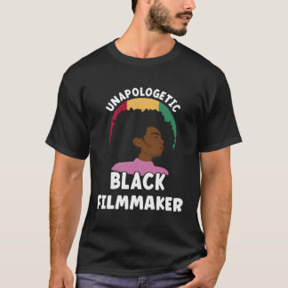 T-shirt Un réalisateur noir sans excuses African American