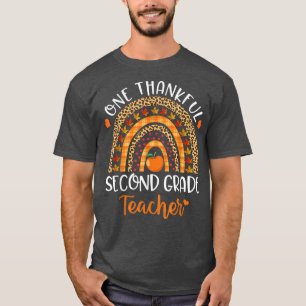 T-shirt Un Remerciement Enseignant De Deuxième Année Thank
