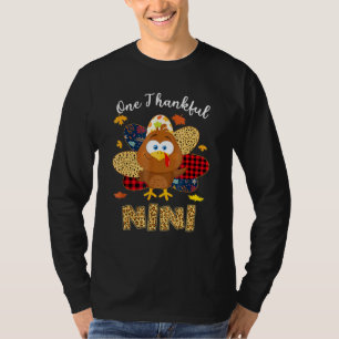 T-shirt Un Remerciements Nini Turquie Leopart Thankgivgiva