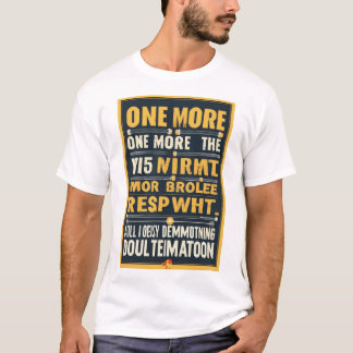 T-shirt Un Rep De Plus : Carburez Votre Feu