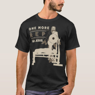 T-shirt Un Rep De Plus Pour Jesus Bench Press