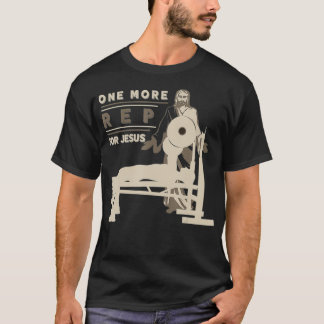 T-shirt Un Rep De Plus Pour Jesus Bench Press