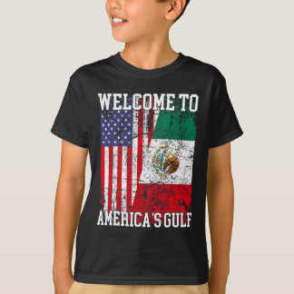 T-shirt Un retour dans le Golfe amusant Trump Mexique
