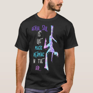 T-shirt Un Rêve Aérien Dans L'Air Un Trapeze acrobatique A