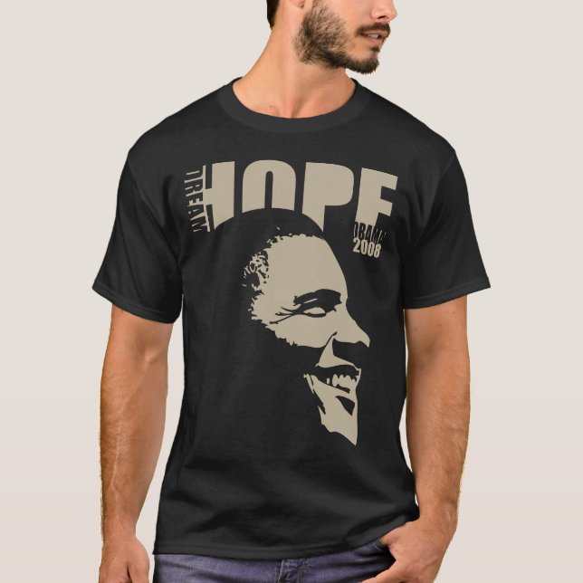 T-shirt Un rêve de l'espoir (modifié la tonalité) (Devant)