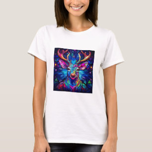 T-shirt Un Rinder En Verre Tiré