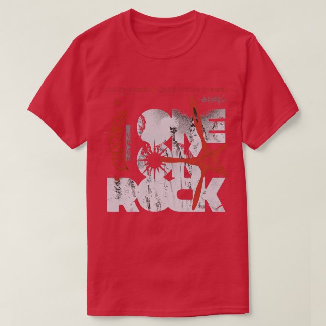 T-shirt Un rock ok (Design devant)