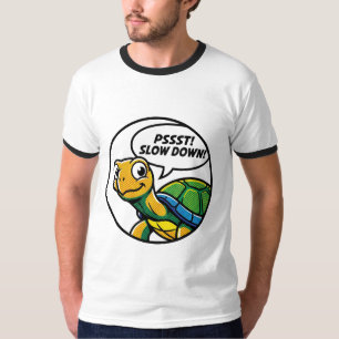 T-shirt Un Sage Chromatique : Tortue Sage Psychedelique Po