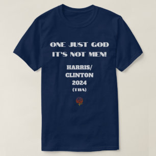 T-shirt UN SEUL DIEU CE N'EST PAS LES HOMMES Kamala Harris