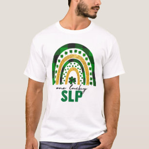 T-shirt Un Shamrock de Jour de la Saint Patrick arc-en-cie