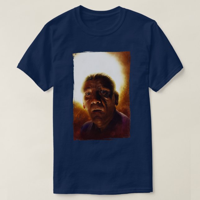 T-shirt Un Shemp suit la nuit (Design devant)