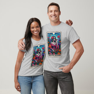 T-shirt Un squelette le tarot du jardinier en chef 
