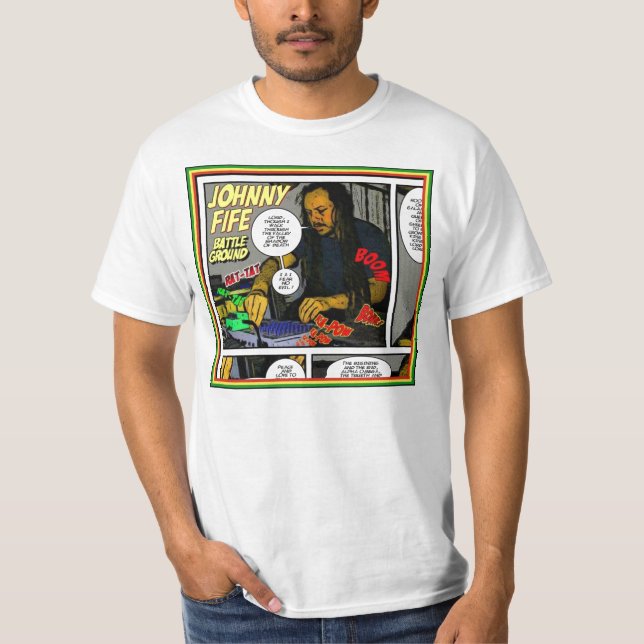 T-shirt un T bon marché (Devant)