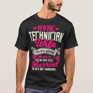 T-shirt Un Technicien D'ACC Délivre Une Femme Drôle Oui Ou