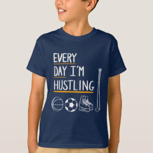 T-shirt un tee - shirt sportif amusant pour les enfants ac