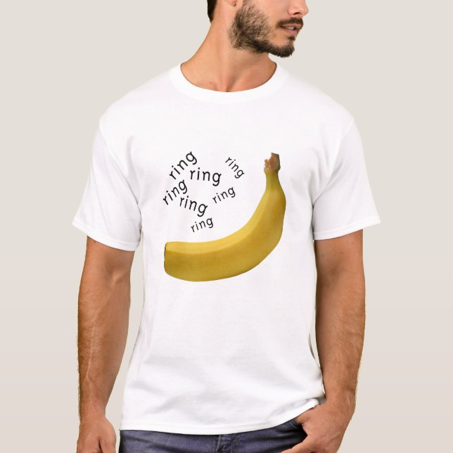 T-shirt Un téléphone… qui est une banane ? (Devant)