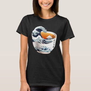 T-shirt Un thé qui vous emmène au Japon Thé d'Okinawa Kana