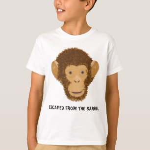 T-shirt Un tonneau plein de singes