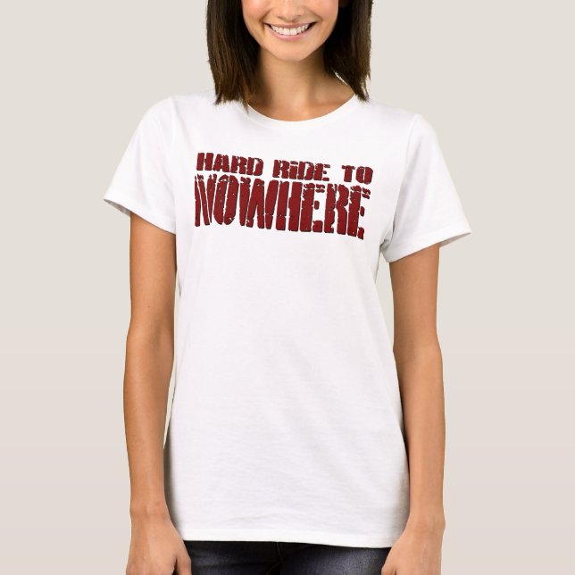 T-shirt Un trajet dur vers nulle part Débardeur (Devant)