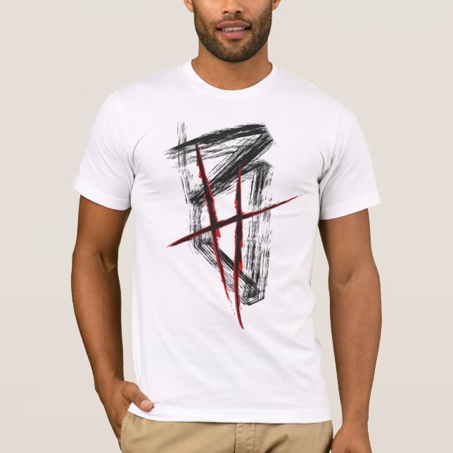 T-shirt Un tube de panneau | tees-shirt | (Devant)