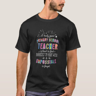 T-shirt Un Véritable Grand Appréciation Pour Les Enseignan